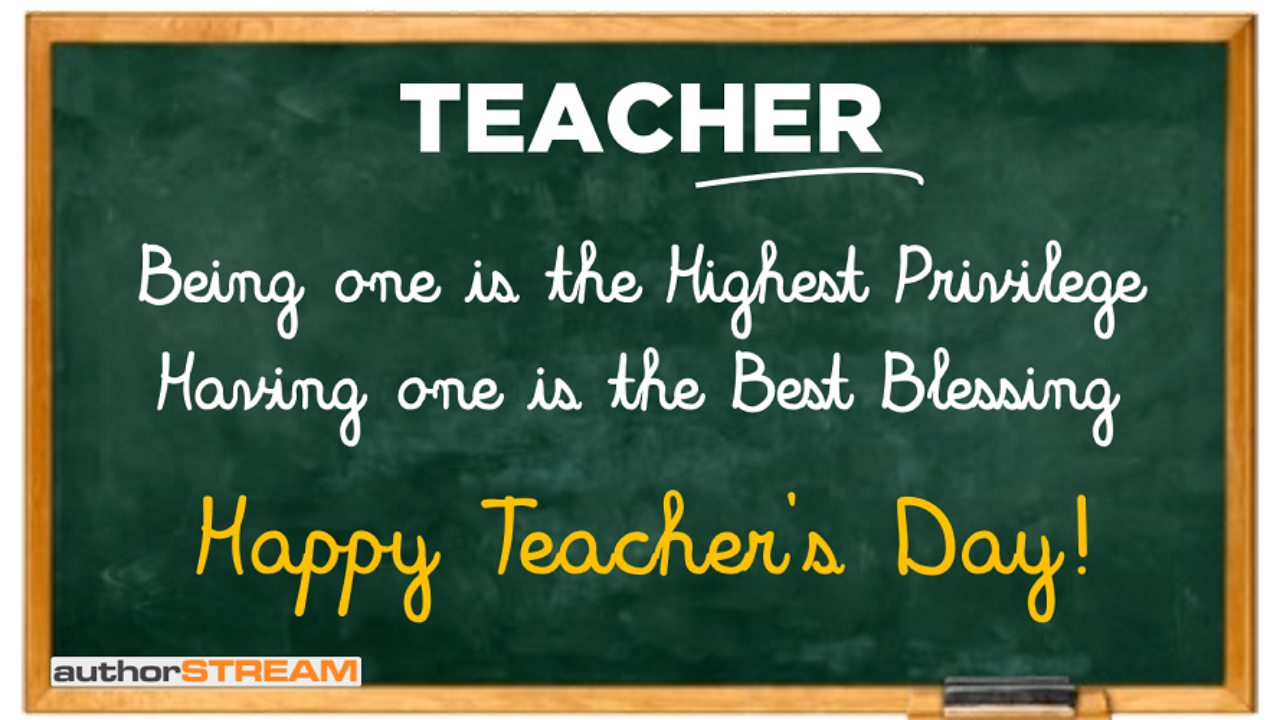 Happy Teachers Day Messages, Images, Whatsapp Status Quotes - Wiki-How
